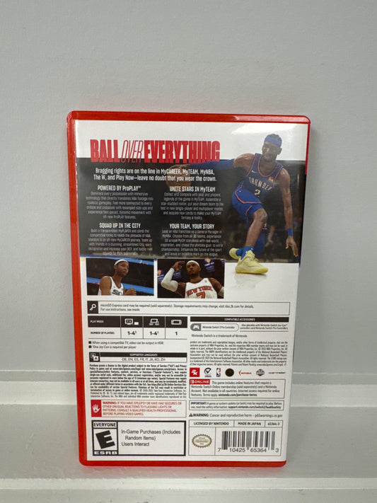 NBA 2K26 - Nintendo Switch 2