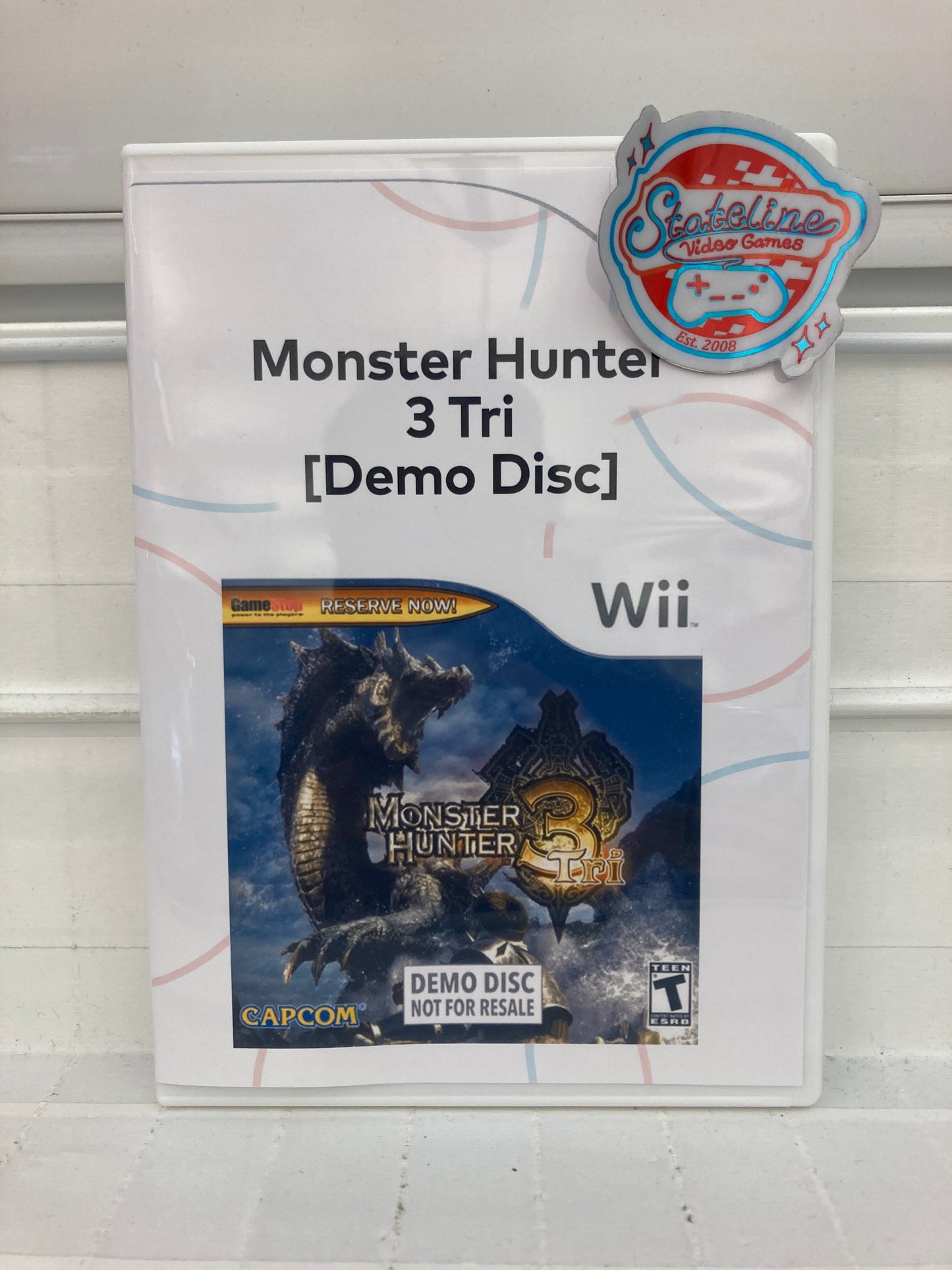 Monster Hunter Tri Demo Disc - Wii