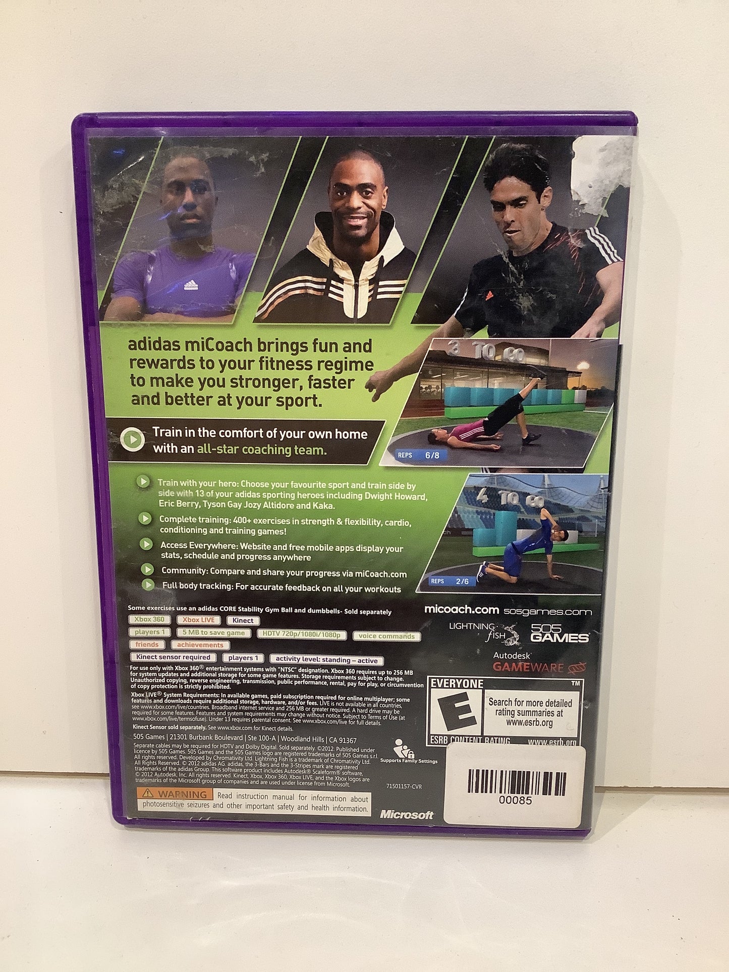 Mi Coach By Adidas - Xbox 360