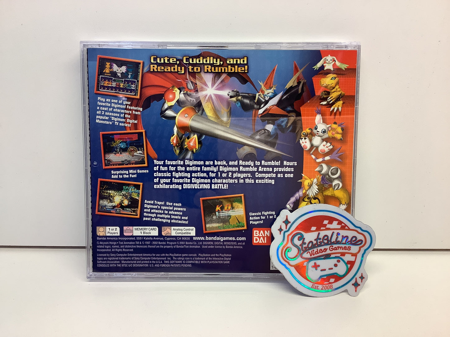 Digimon Rumble Arena - Playstation