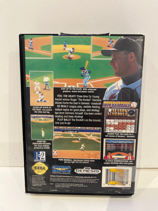 Roger Clemens' MVP Baseball - Sega Genesis