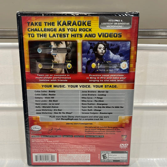 Disney Sing It: Pop Hits - Playstation 2