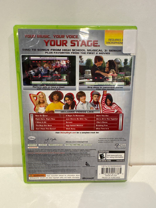 Disney Sing It High School Musical 3 - Xbox 360