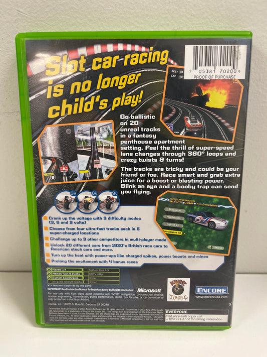 Grooverider Slot Car Thunder - Xbox