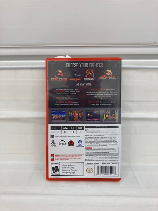 Mortal Kombat Legacy Kollection - Nintendo Switch 2