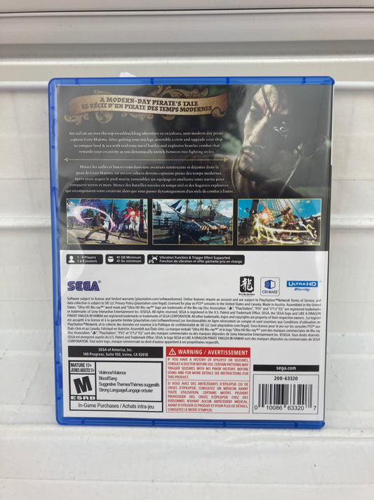 Like a Dragon: Pirate Yakuza in Hawaii - Playstation 5