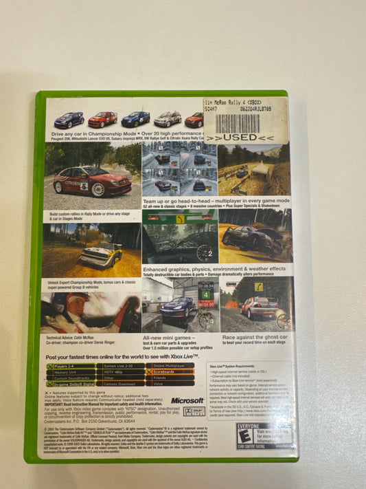 Colin McRae Rally 04 - Xbox
