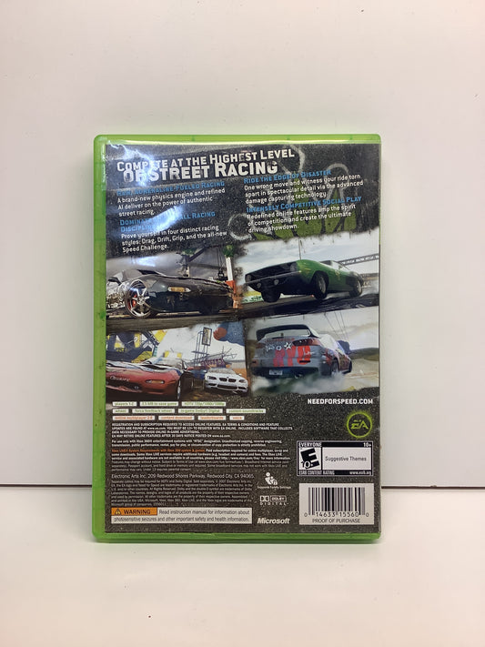 Need for Speed Prostreet - Xbox 360
