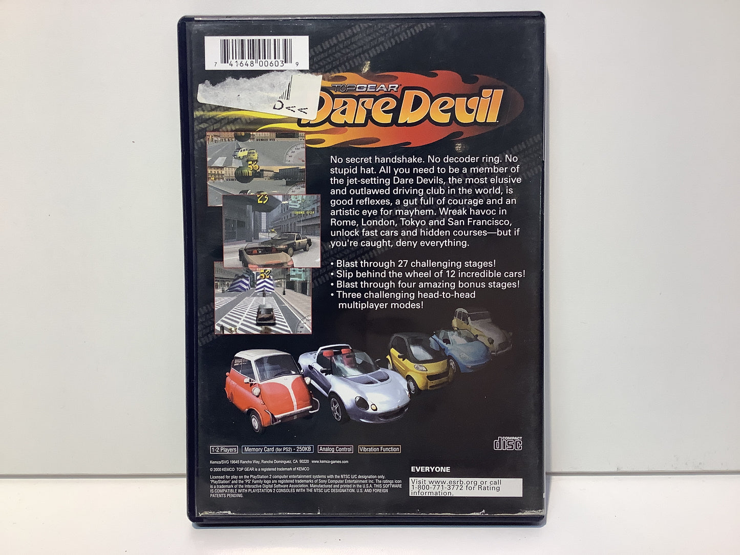 Top Gear Daredevil - Playstation 2
