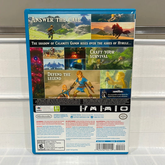 Zelda Breath of the Wild - Wii U