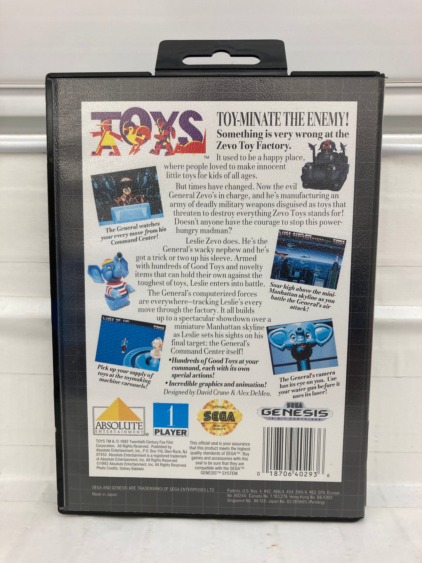 Toys - Sega Genesis