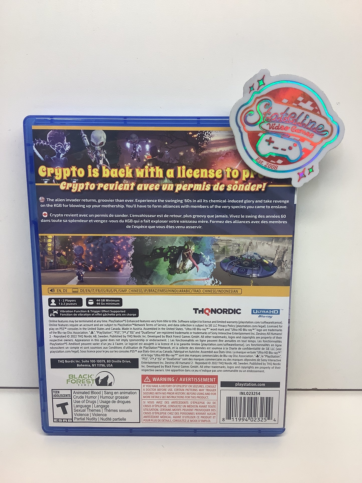 Destroy All Humans 2: Reprobed - Playstation 5