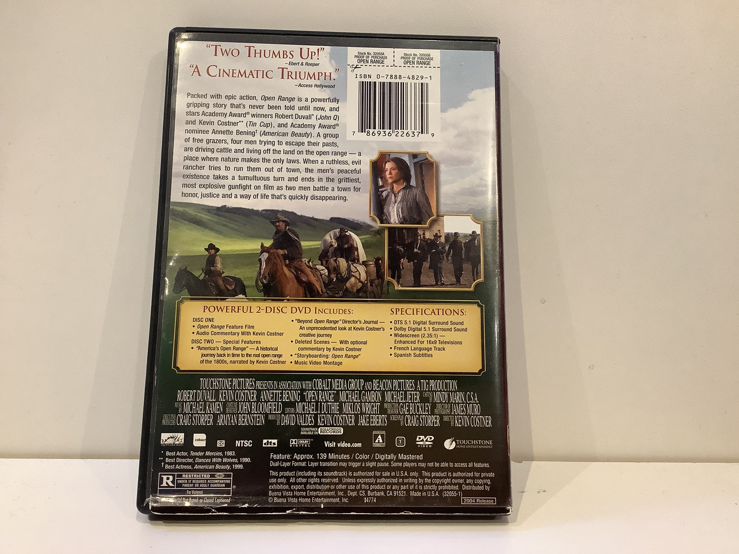 Open Range - DVD