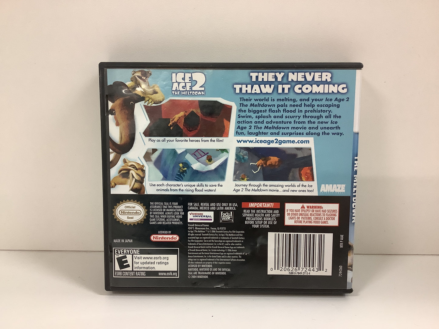 Ice Age 2 The Meltdown - Nintendo DS