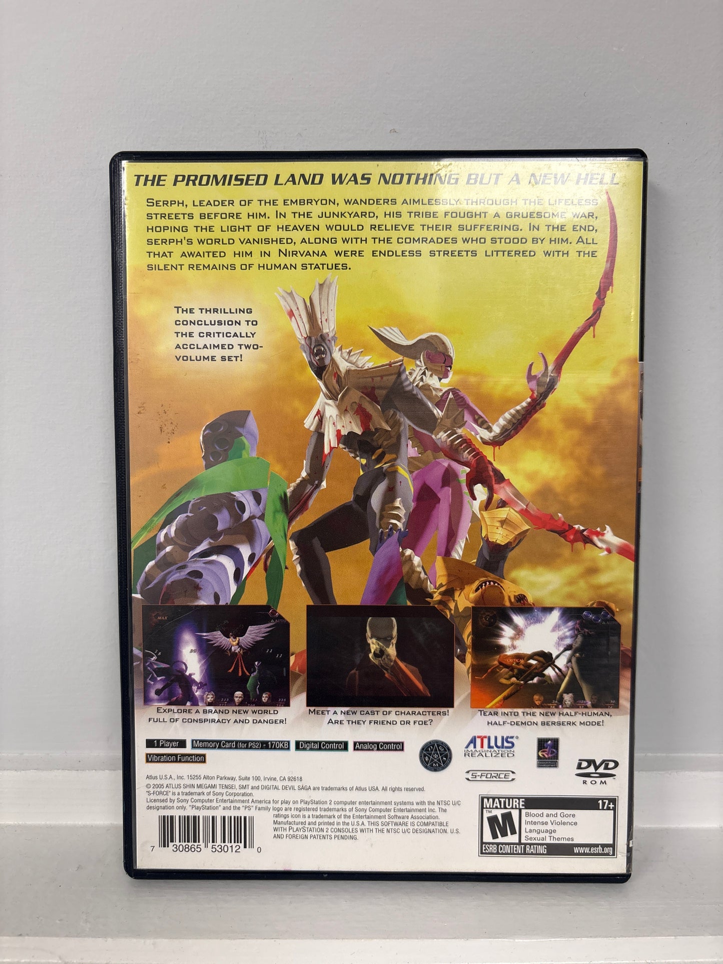Shin Megami Tensei: Digital Devil Saga 2 - Playstation 2