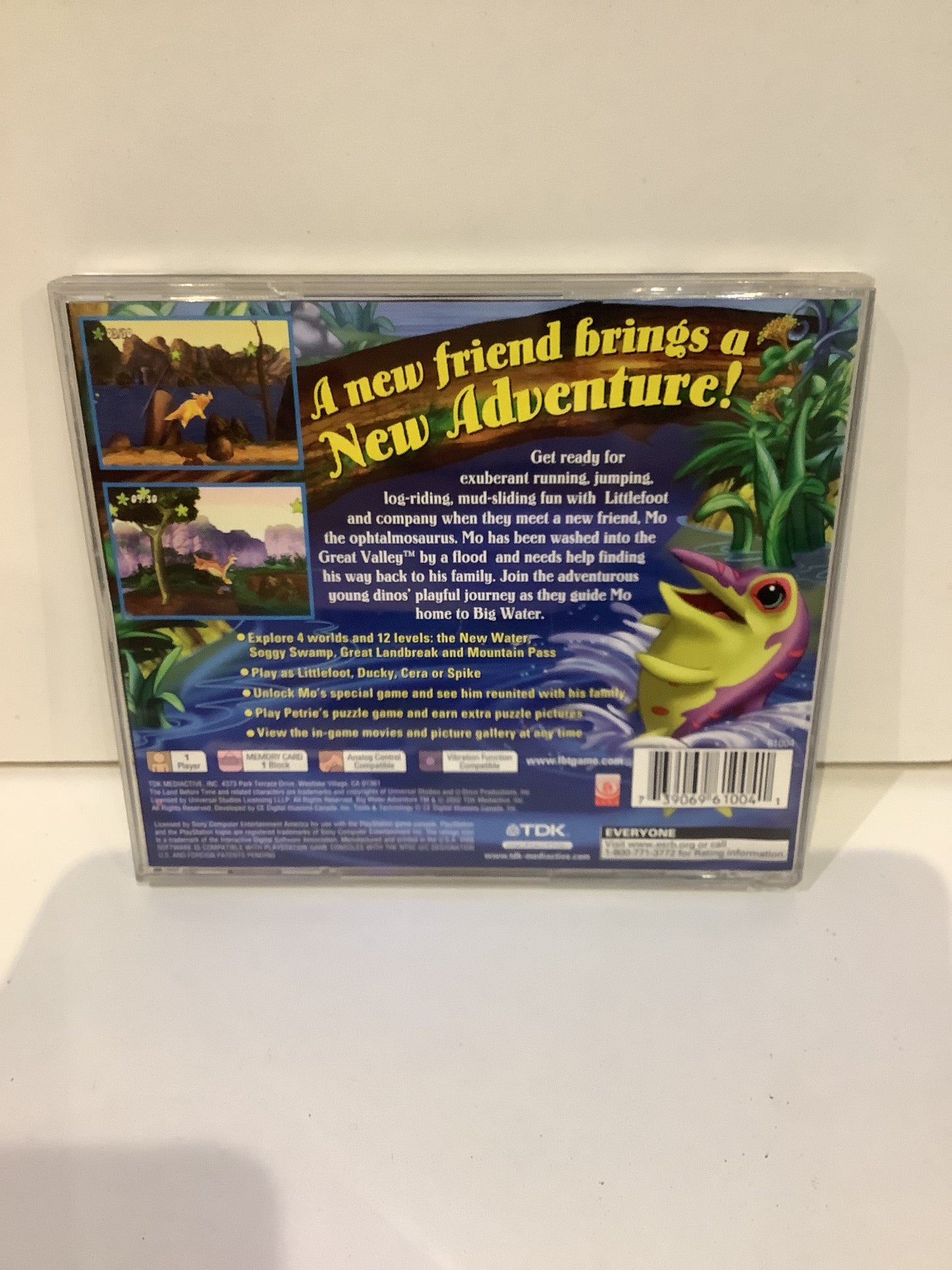 Land Before Time Big Water Adventure - Playstation