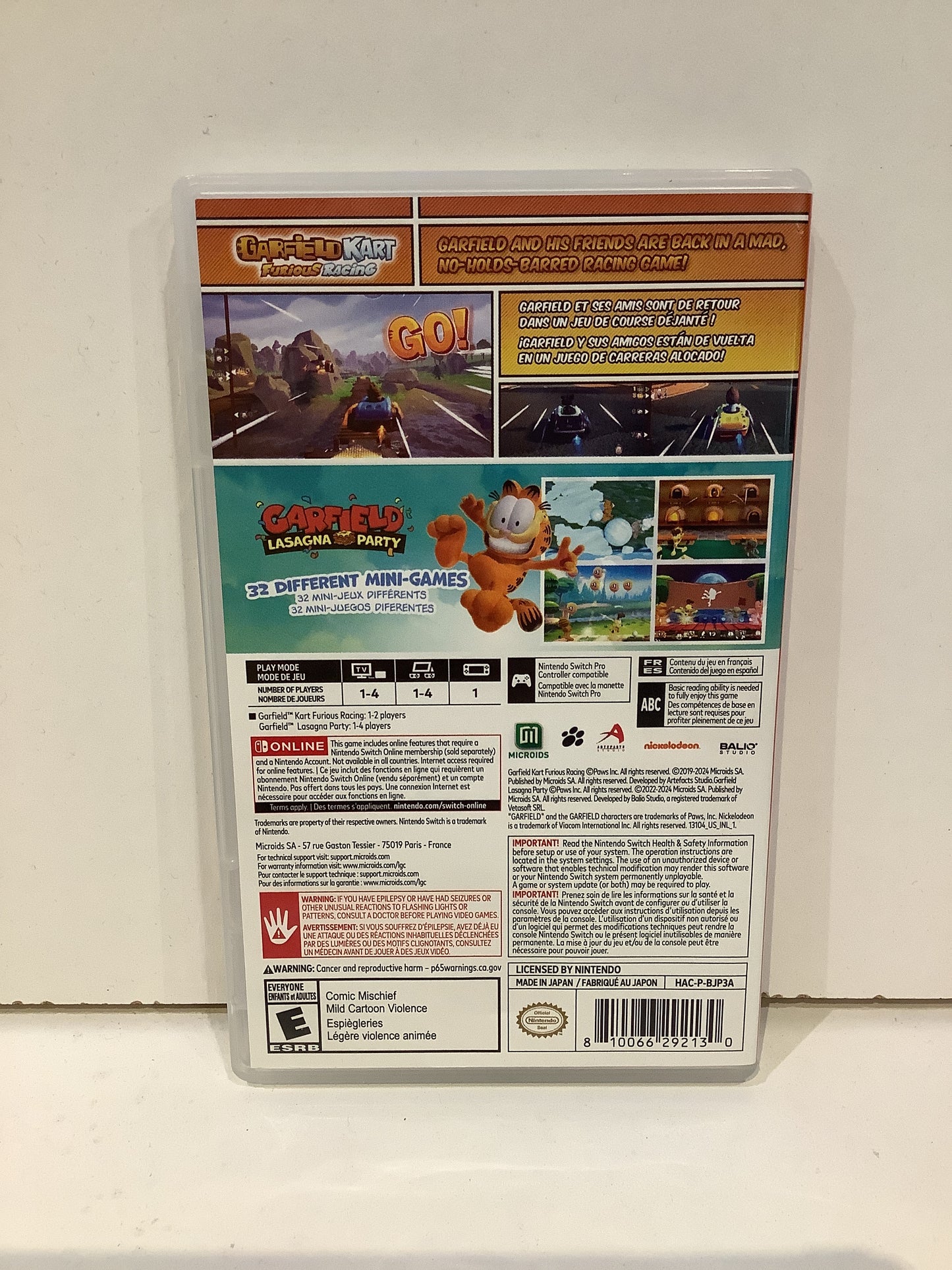 Garfield 2-in-1 Game Collection - Nintendo Switch
