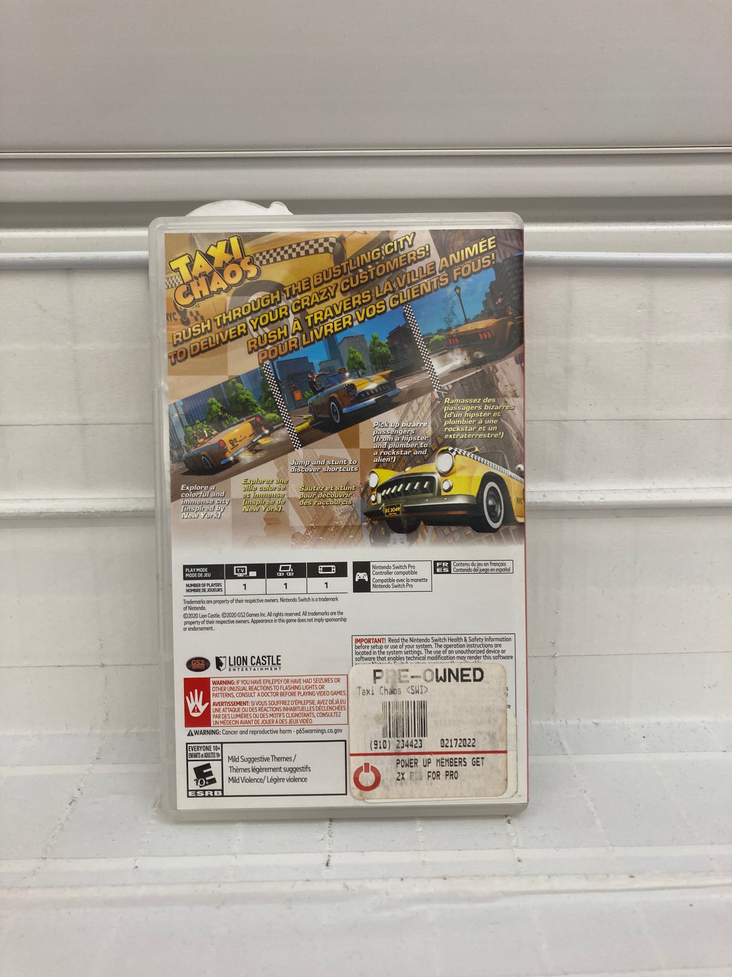 Taxi Chaos - Nintendo Switch