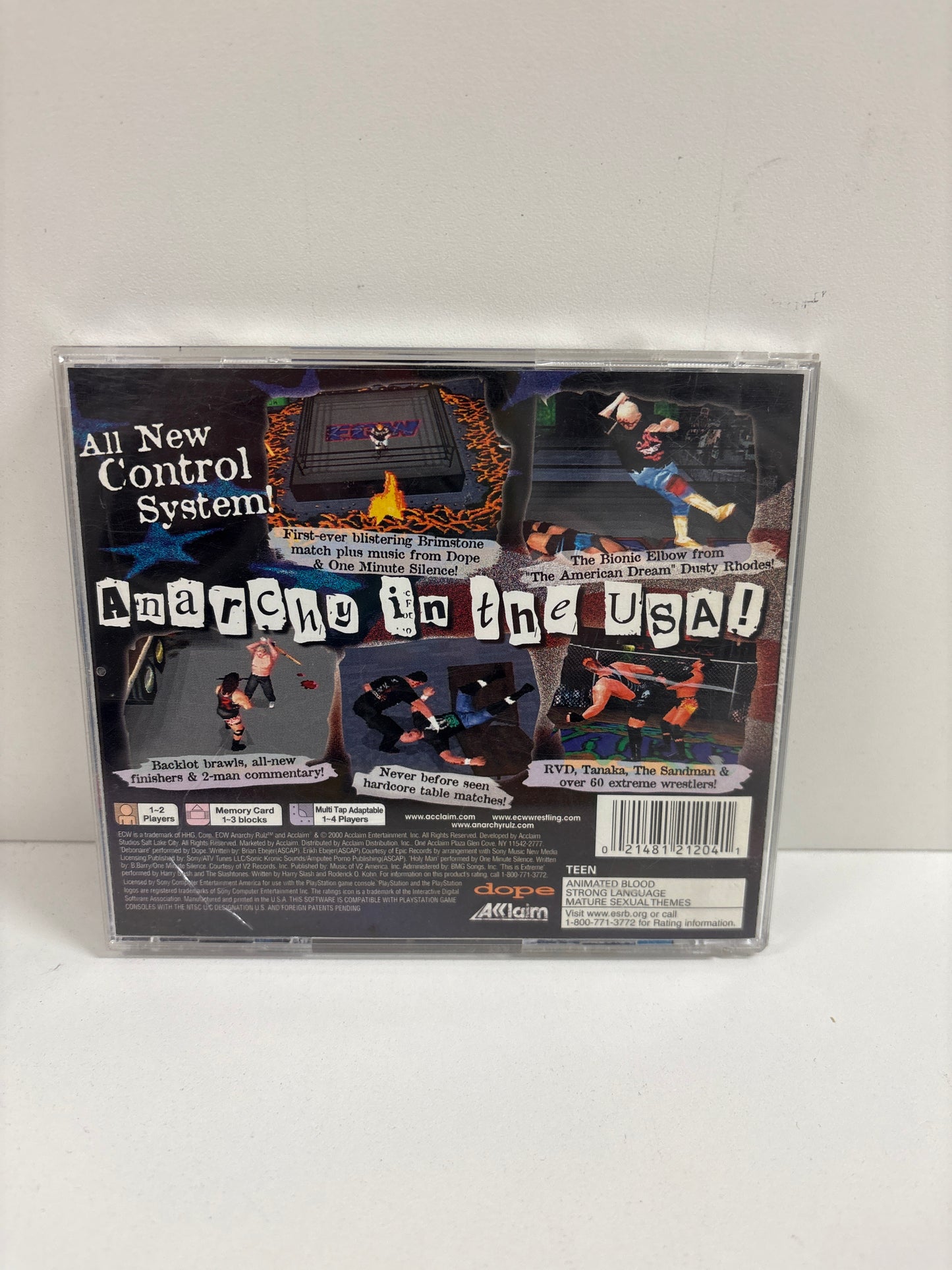 ECW Anarchy Rulz - Playstation
