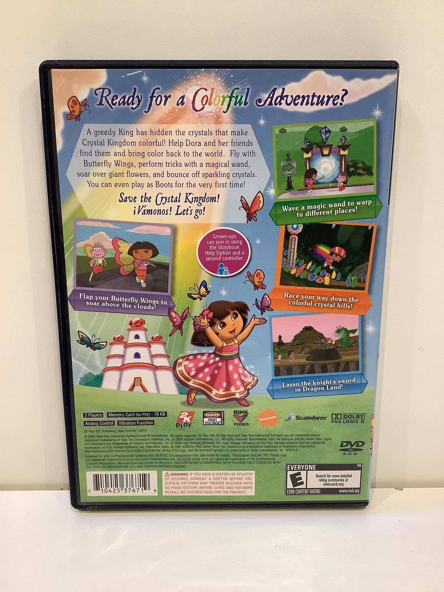 Dora the Explorer: Dora Saves the Crystal Kingdom - Playstation 2
