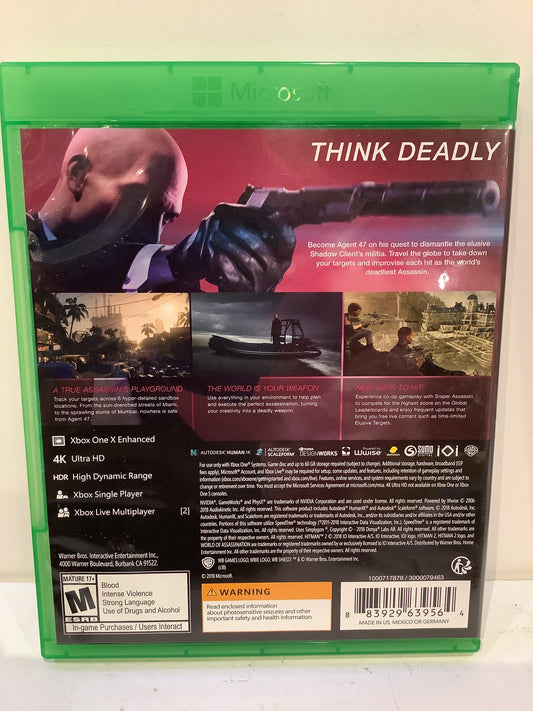 Hitman 2 - Xbox One