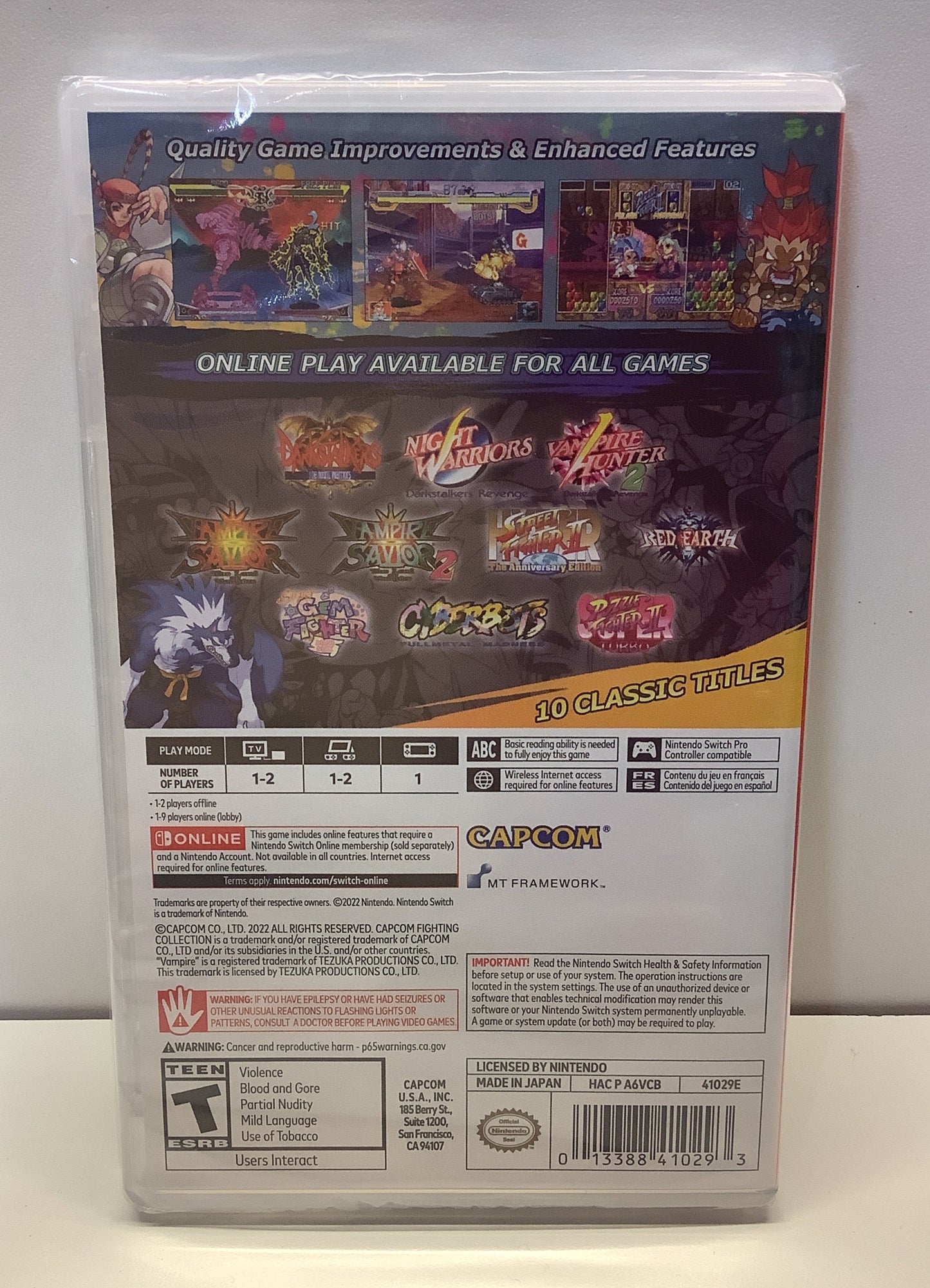 Capcom Fighting Collection - Nintendo Switch