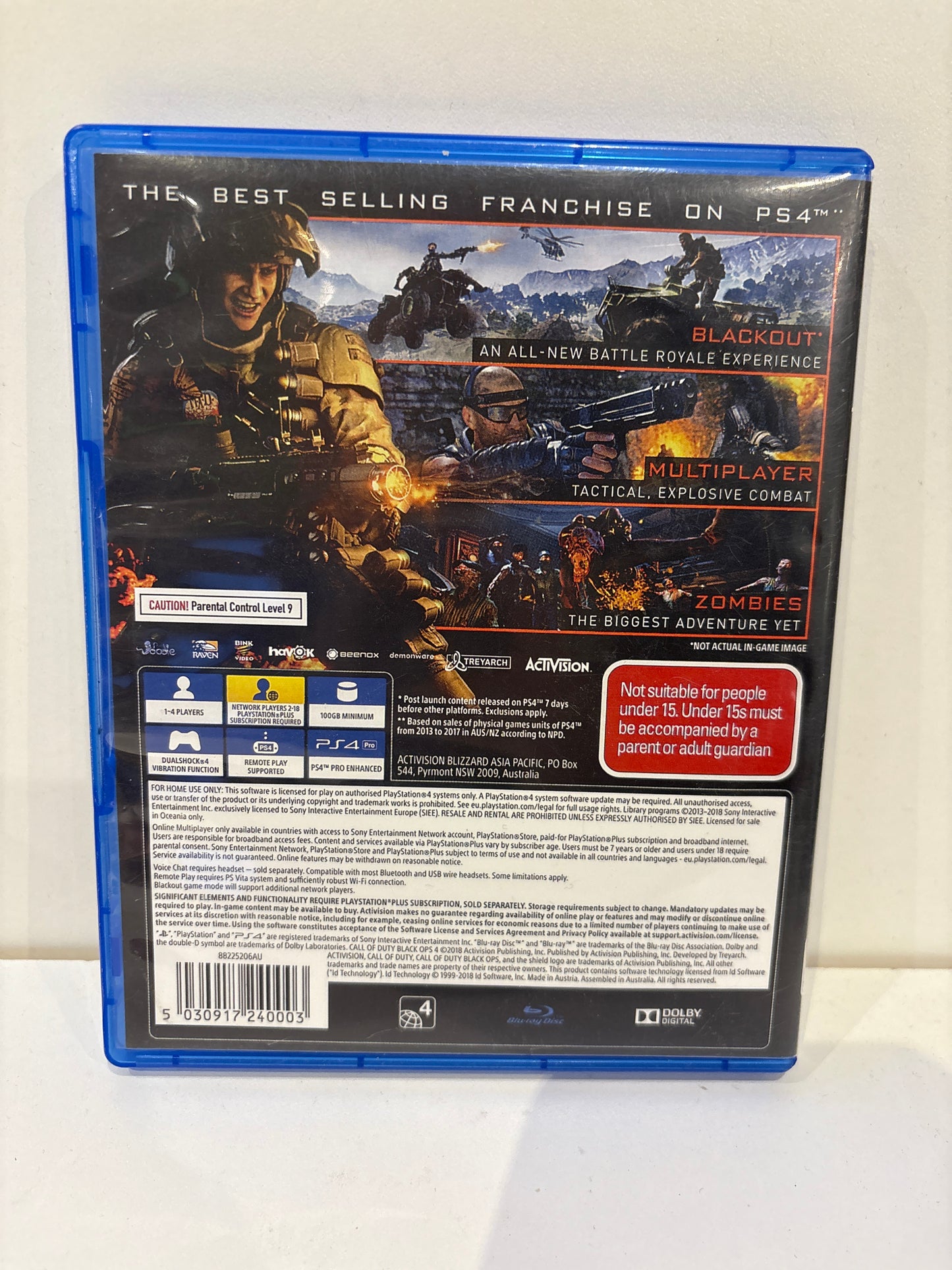 Call of Duty: Black Ops 4 - Playstation 4