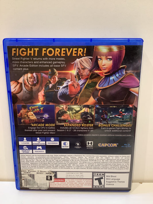 Street Fighter V Arcade Edition - Playstation 4