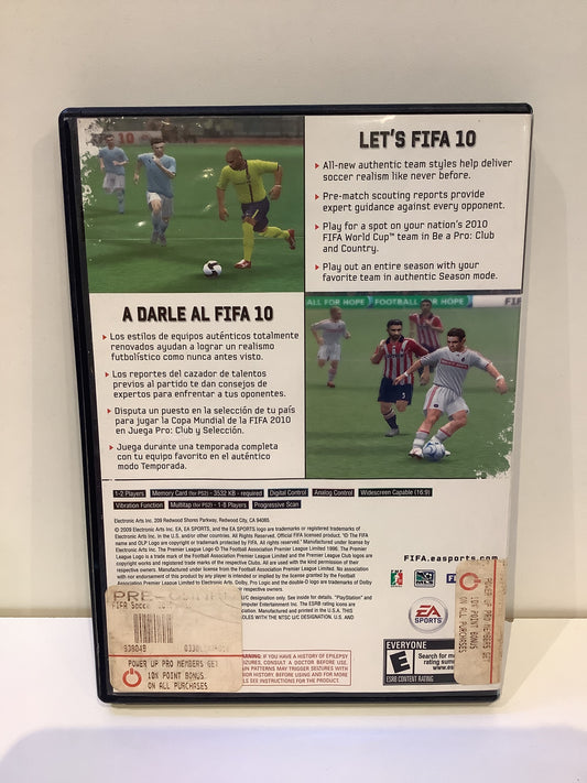 FIFA Soccer 10 - Playstation 2