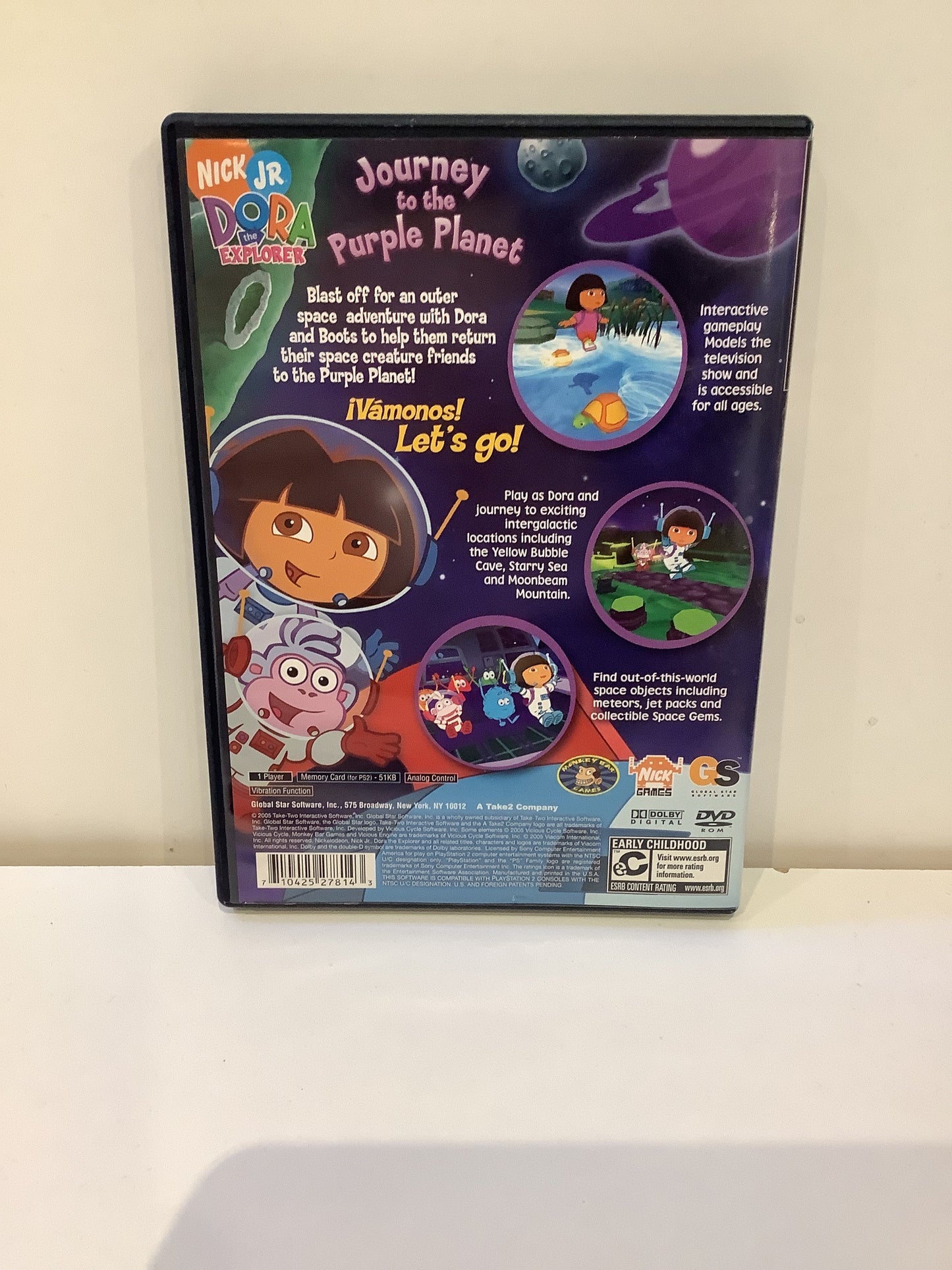 Dora the Explorer Journey to the Purple Planet - Playstation 2