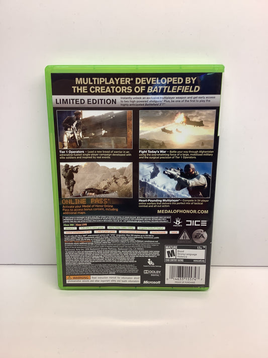 Medal of Honor Limited Edition - Xbox 360