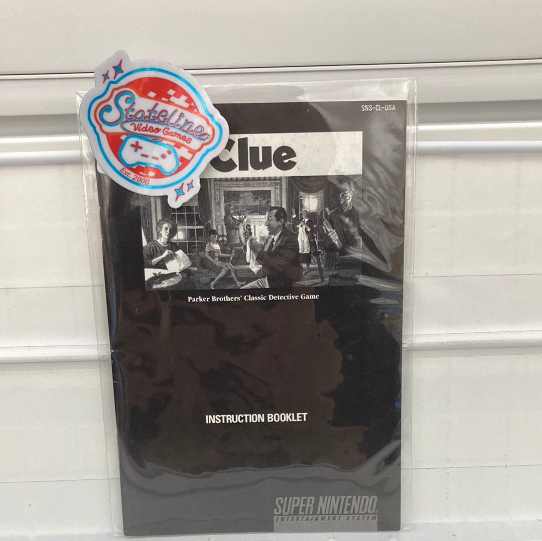 Clue - Super Nintendo