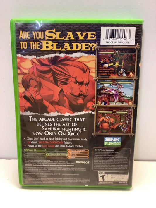 Samurai Shodown V - Xbox