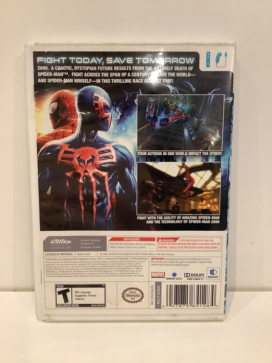 Spiderman: Edge of Time - Wii