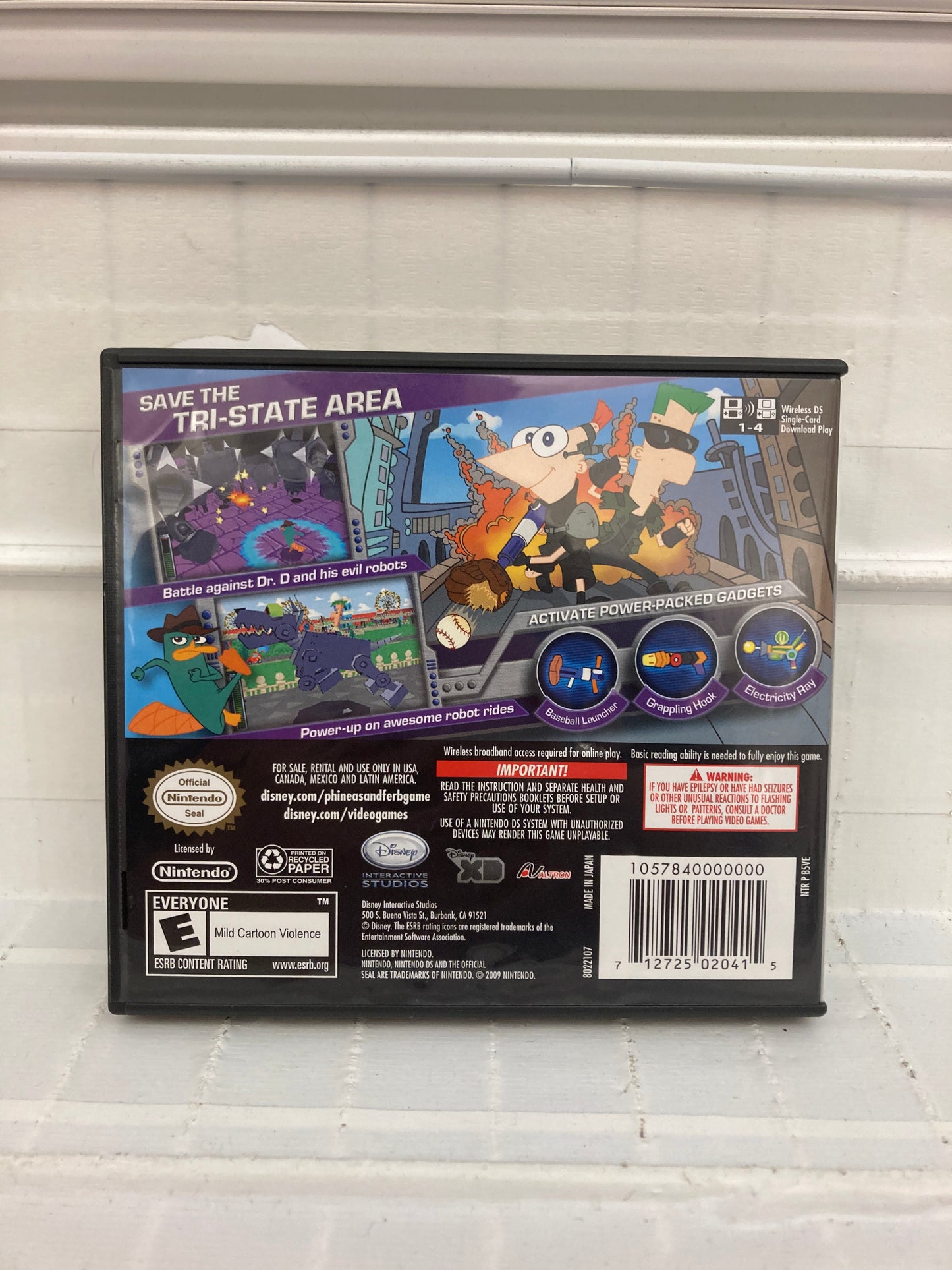 Phineas and Ferb: Across the 2nd Dimension - Nintendo DS