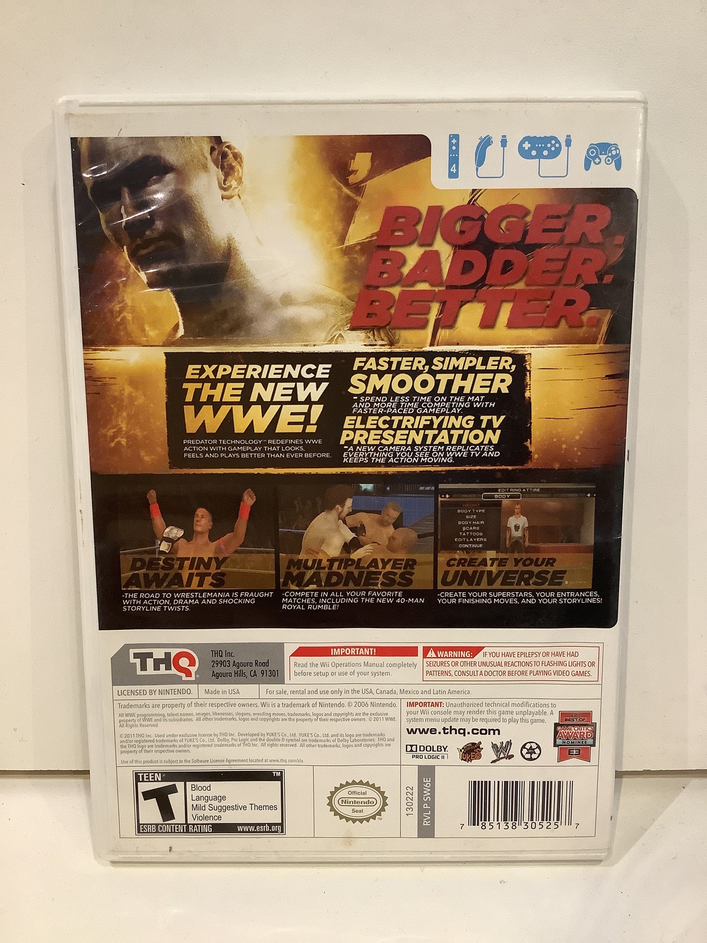 WWE '12 - Wii