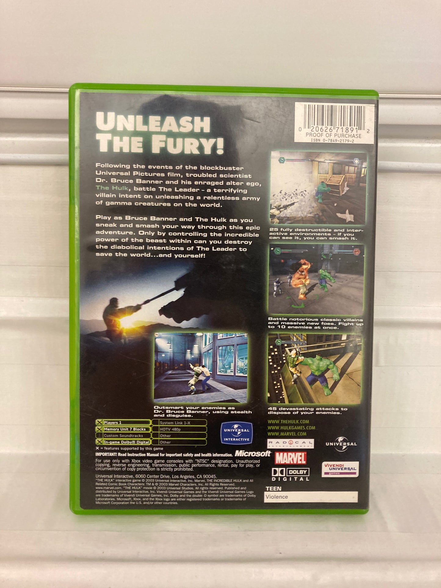 Hulk - Xbox