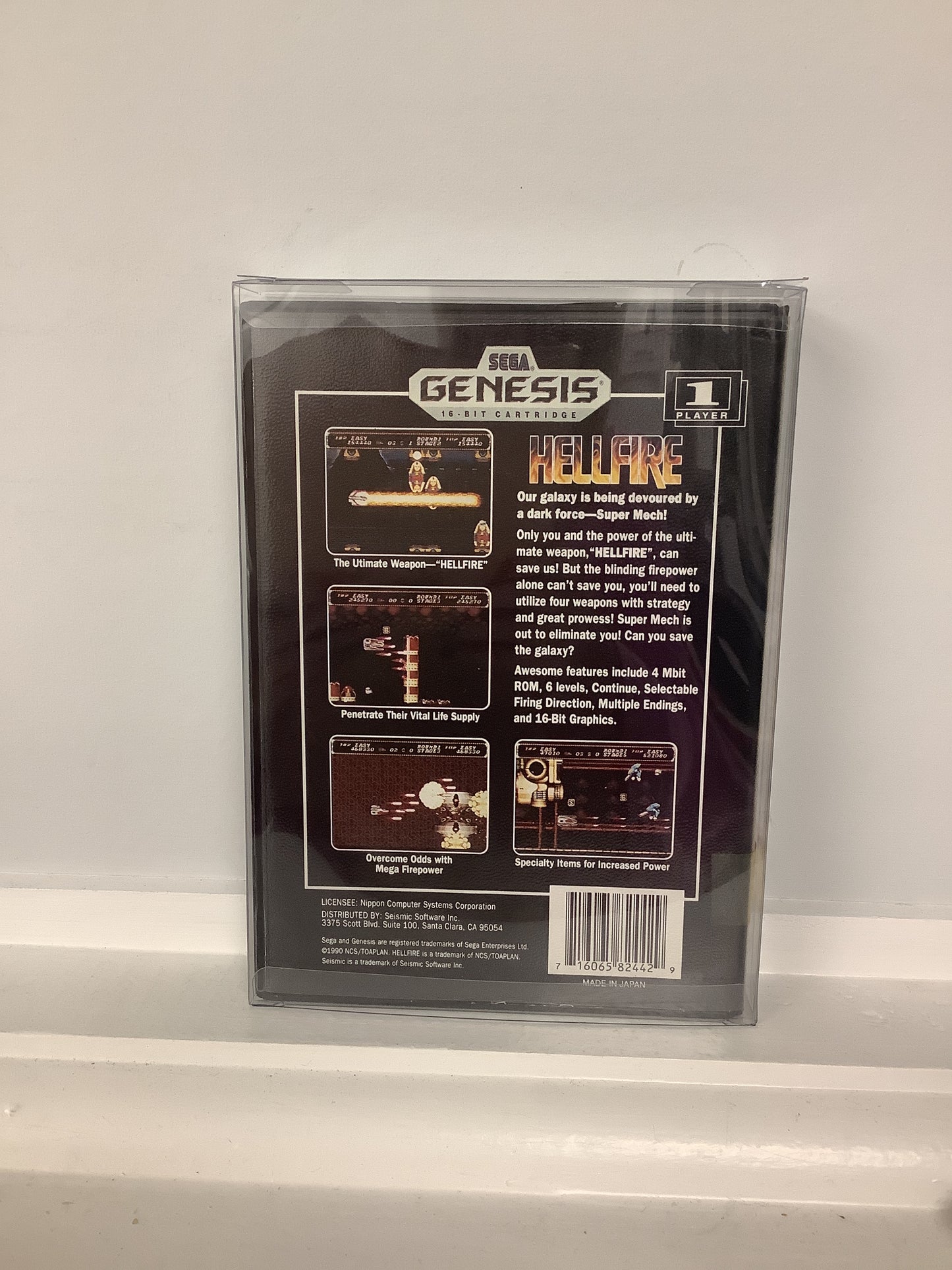 Hellfire - Sega Genesis