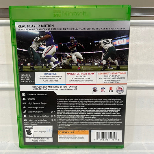 Madden NFL 19 - Xbox One