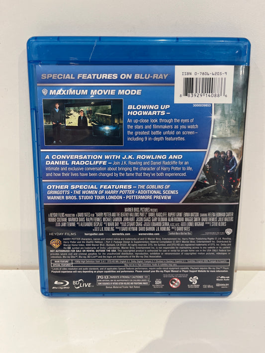 Harry Potter and the Deathly Hallows: Part 2 - Blu-Ray