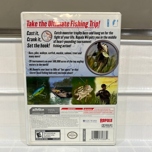 Rapala Tournament Fishing - Wii