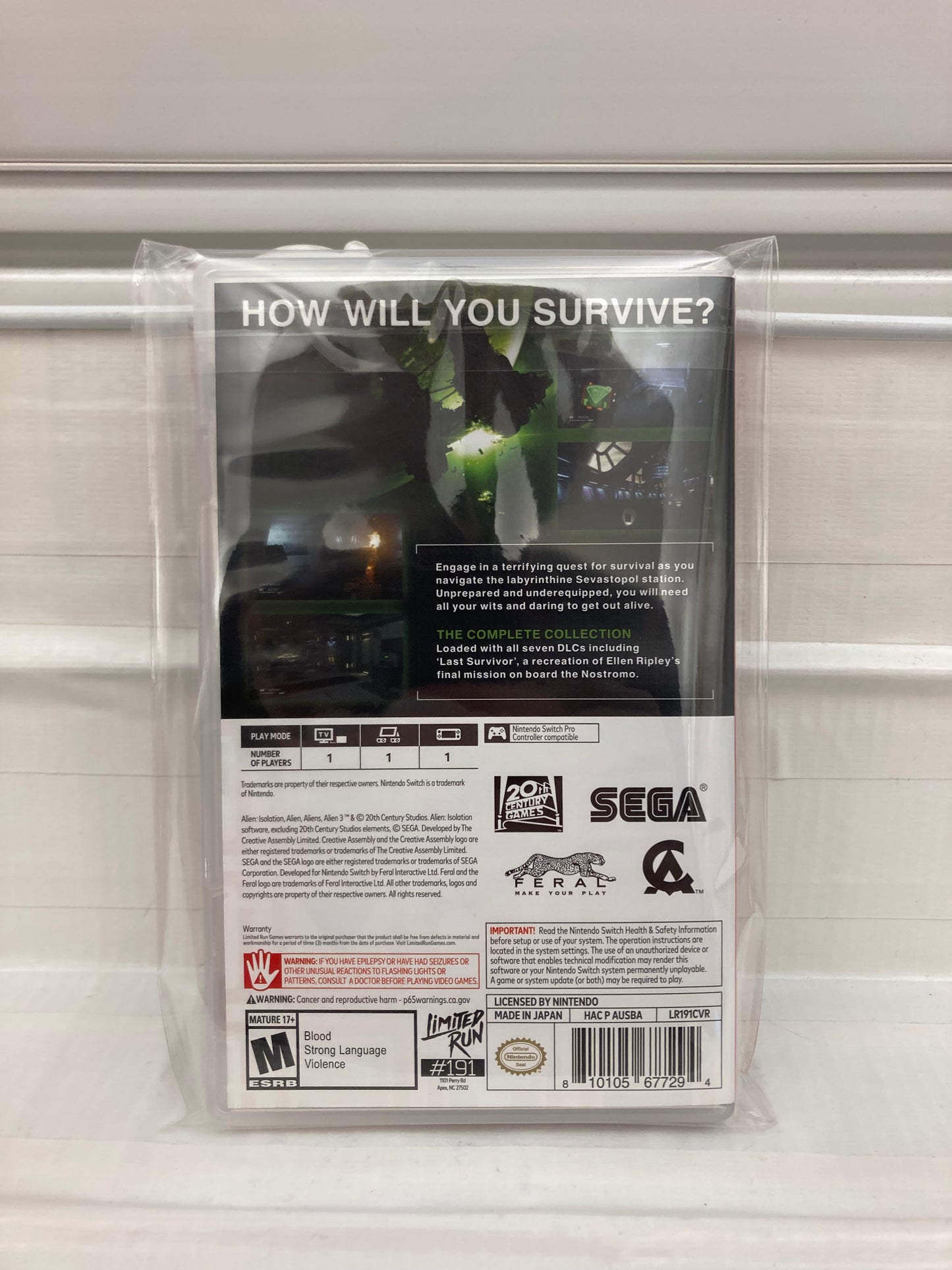 Alien Isolation: The Collection - Nintendo Switch