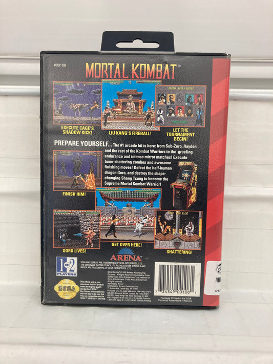 Mortal Kombat - Sega Genesis