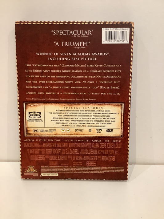 Dances With Wolves - DVD