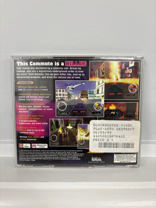 Auto Destruct - Playstation