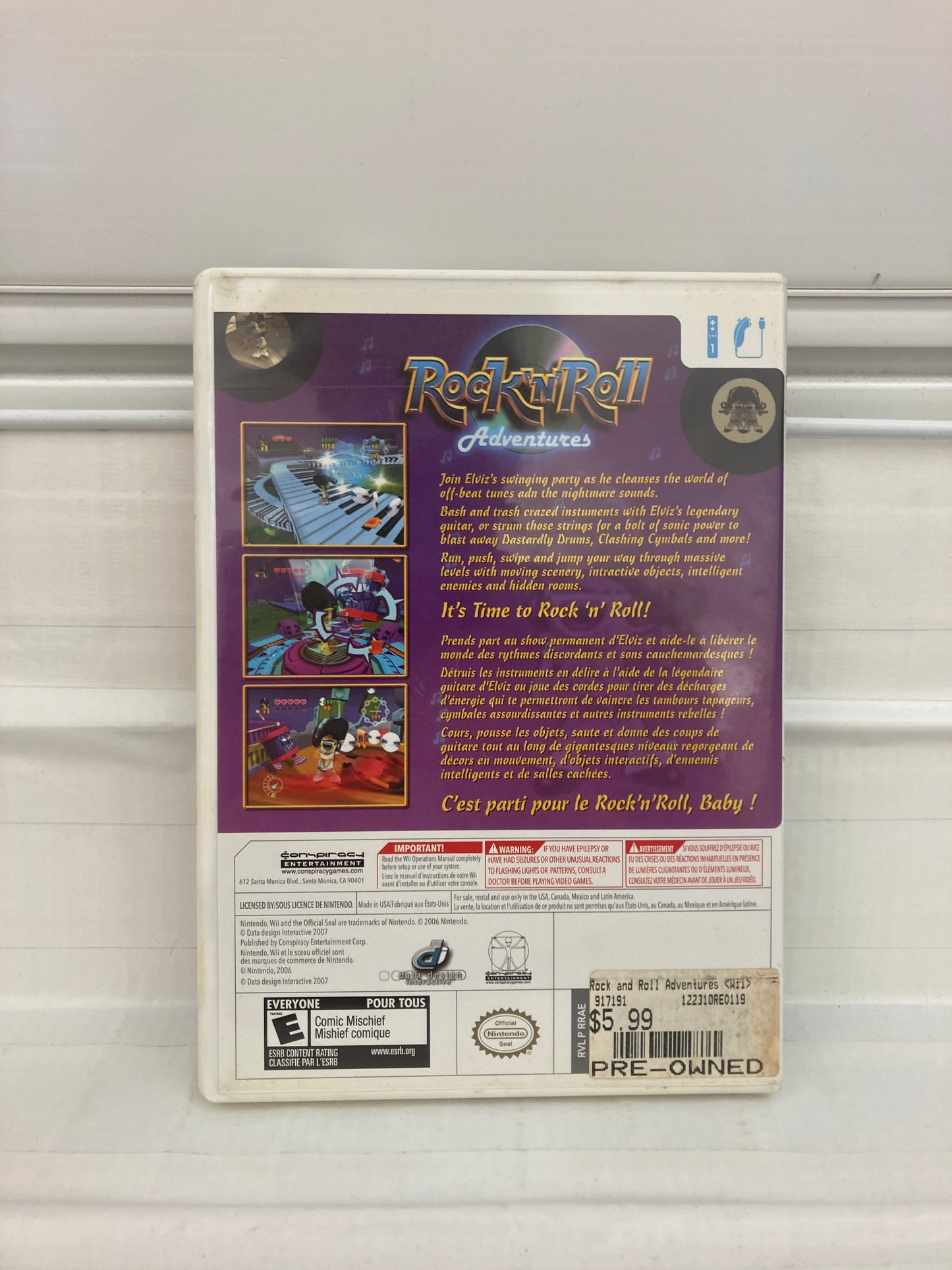 Rock 'n Roll Adventures - Wii