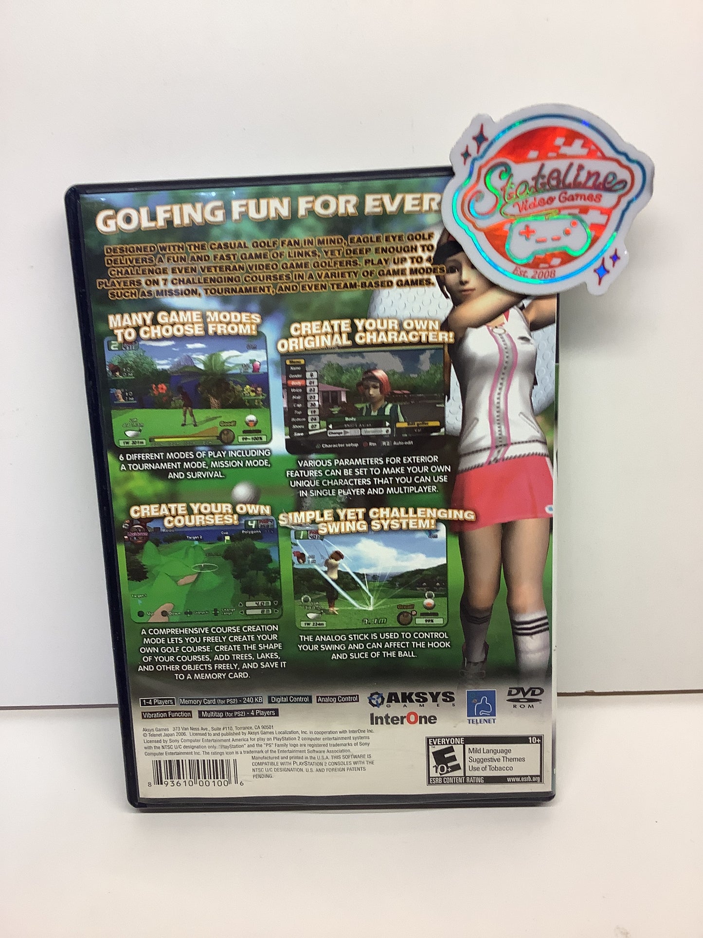Eagle Eye Golf - Playstation 2