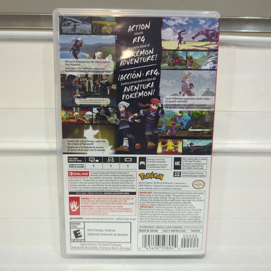 Pokemon Legends: Arceus - Nintendo Switch