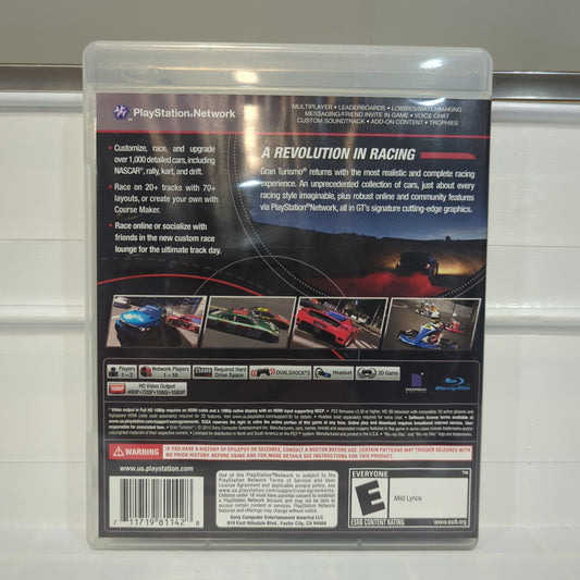 Gran Turismo 5 - Playstation 3