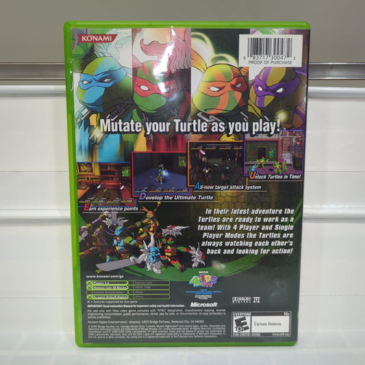 Teenage Mutant Ninja Turtles 3 Mutant Nightmare - Xbox